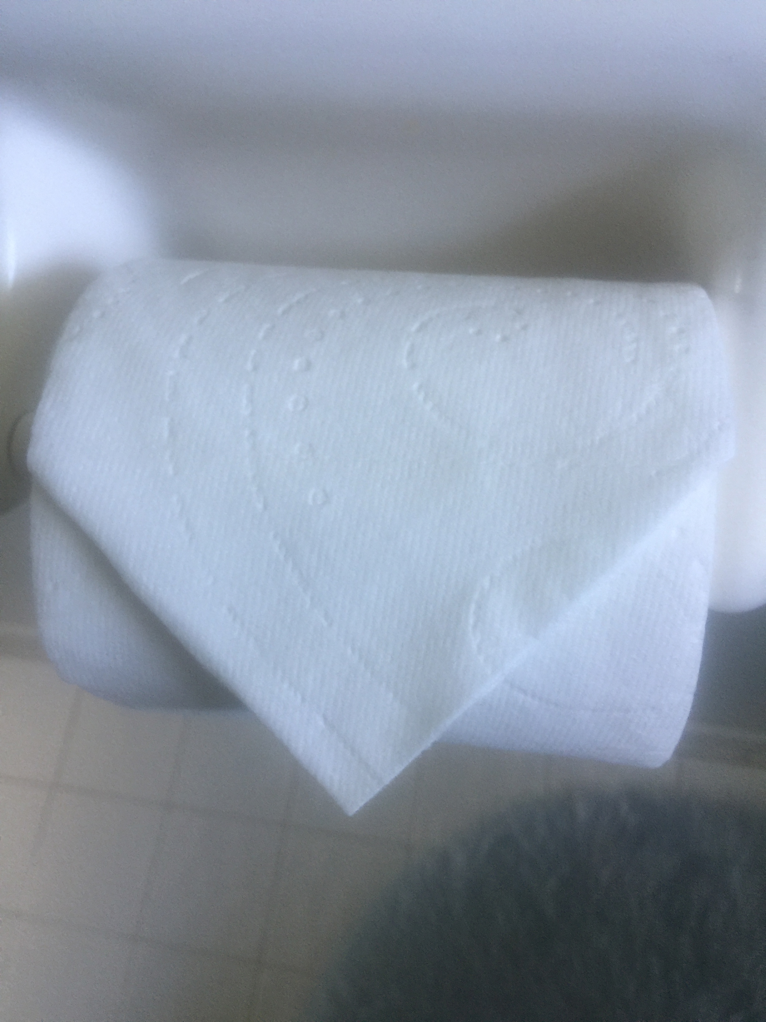 The hotel I'm at stamp their toilet paper rolls : r/mildlyinteresting